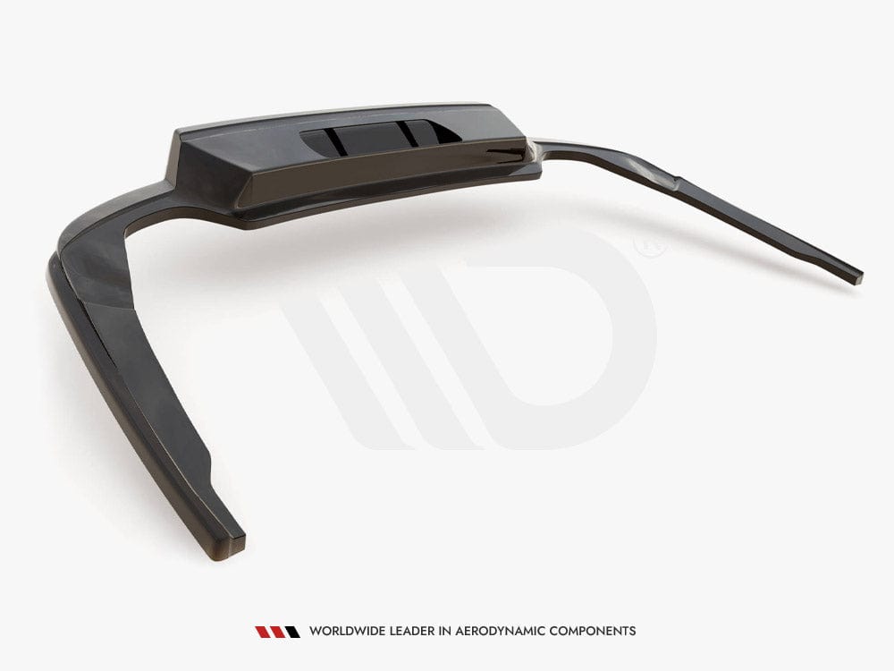 Maxton Design Central Rear Splitter (Vertical Bars) Skoda Octavia Sportline Mk4 Maxton Design SR