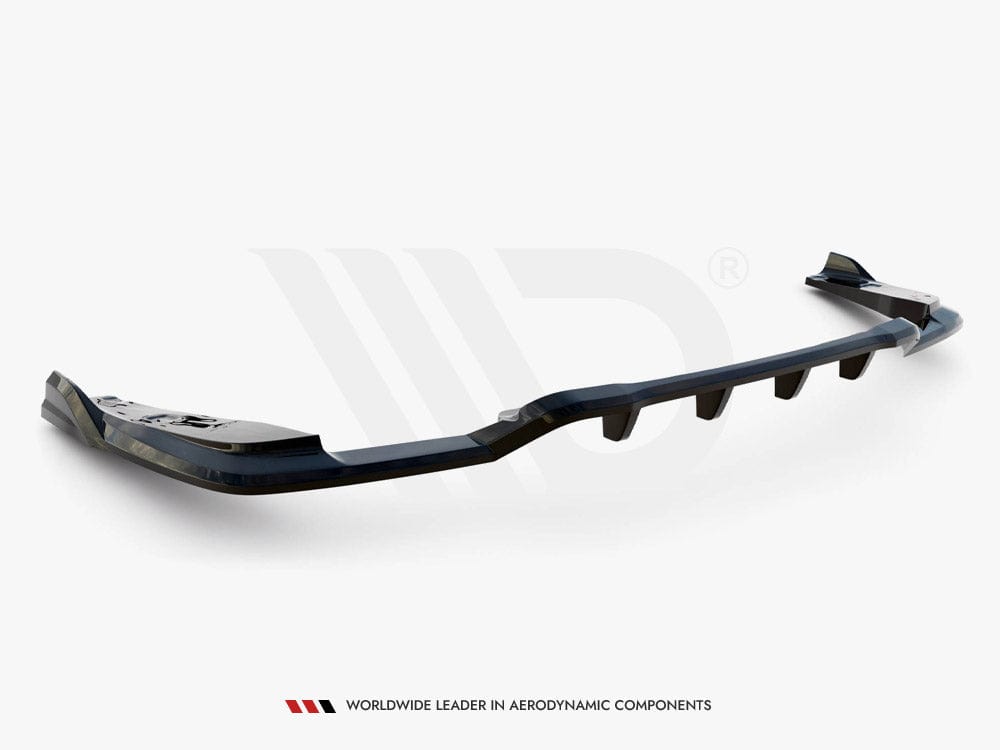 Maxton Design Central Rear Splitter (Vertical Bars) V.2 BMW X4 M-Pack G02 Maxton Design SR