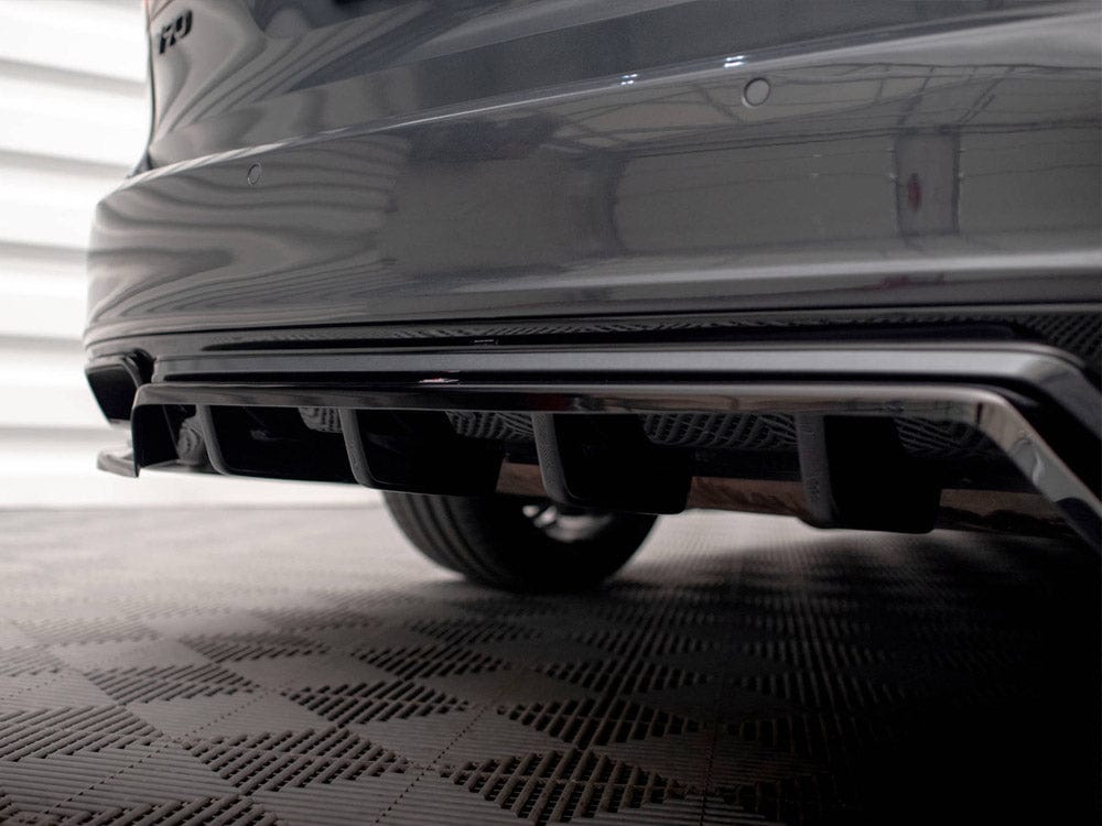 Maxton Design Central Rear Splitter (Vertical Bars) Volvo V90 R-Design Mk2 Maxton Design SR