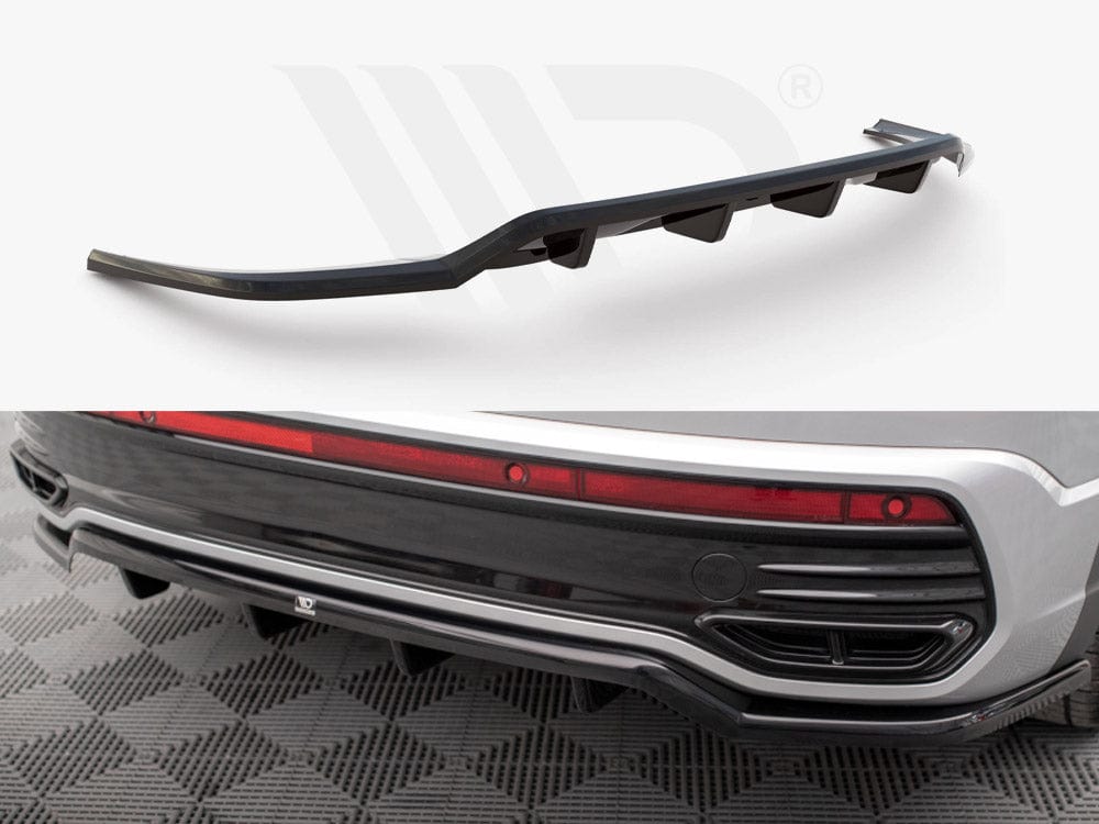 Maxton Design Central Rear Splitter (Vertical Bars) VW Taigo R-Line Mk1 Maxton Design SR