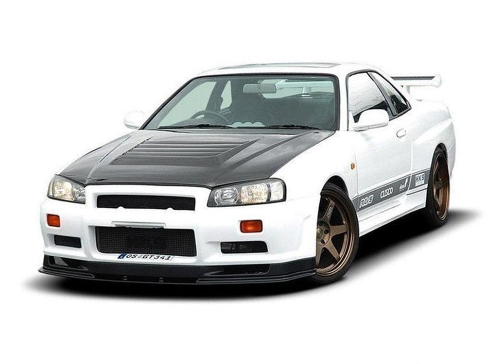 Maxton Design Front Bumper Nissan Skyline R34 GTR (Without Diffuser) 1998-2002 Maxton Design SR