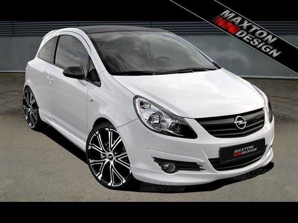 Maxton Design Front Bumper Spoiler Opel Corsa D (Preface) Maxton Design SR