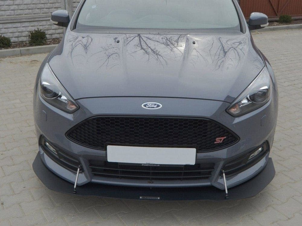 Maxton Design Front Racing Splitter Ford Focus ST MK3 Facelift Maxton Design SR