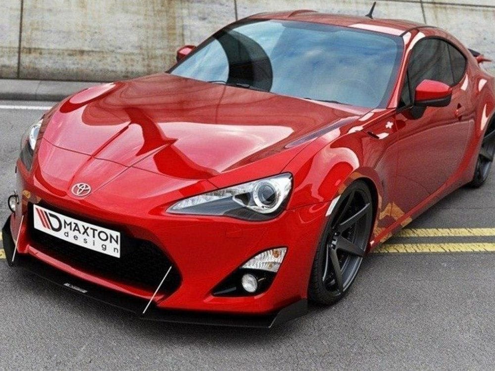 Maxton Design Front Racing Splitter Toyota GT86 (With Wings) 2012-2016 Maxton Design SR