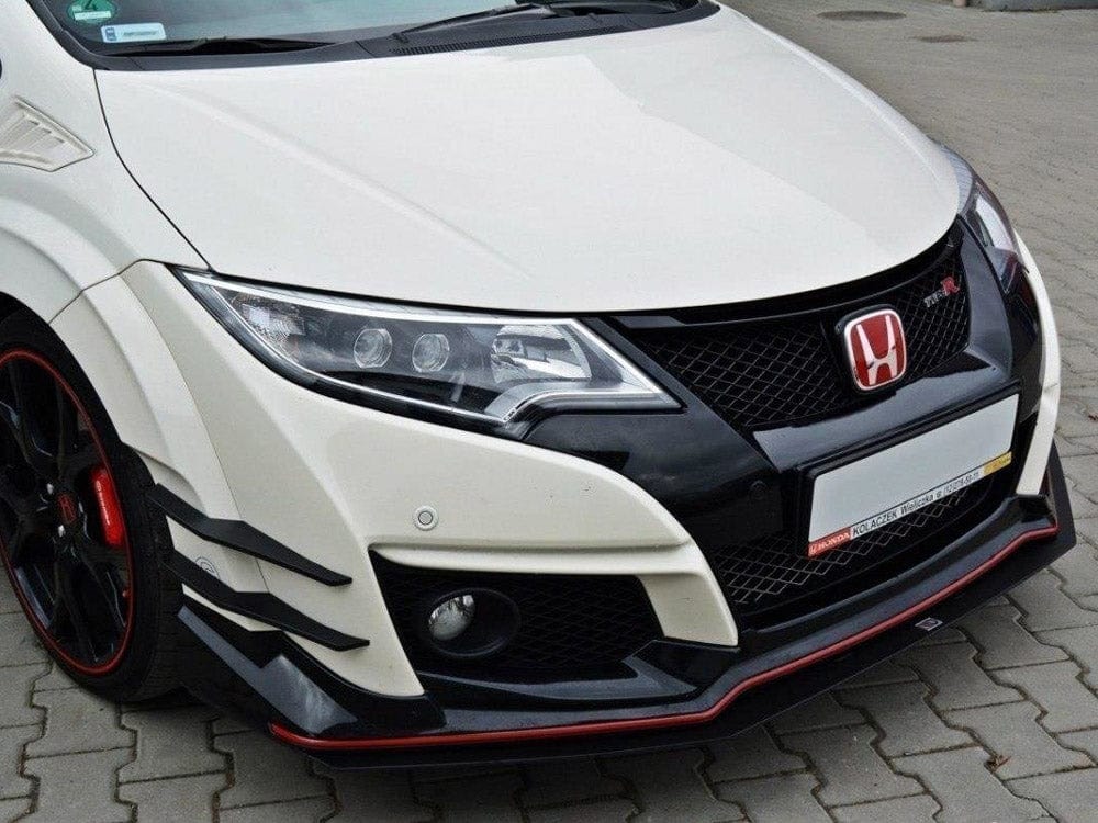 Maxton Design Front Racing Splitter V.1 Honda Civic IX Type R 2015-2017 Maxton Design SR