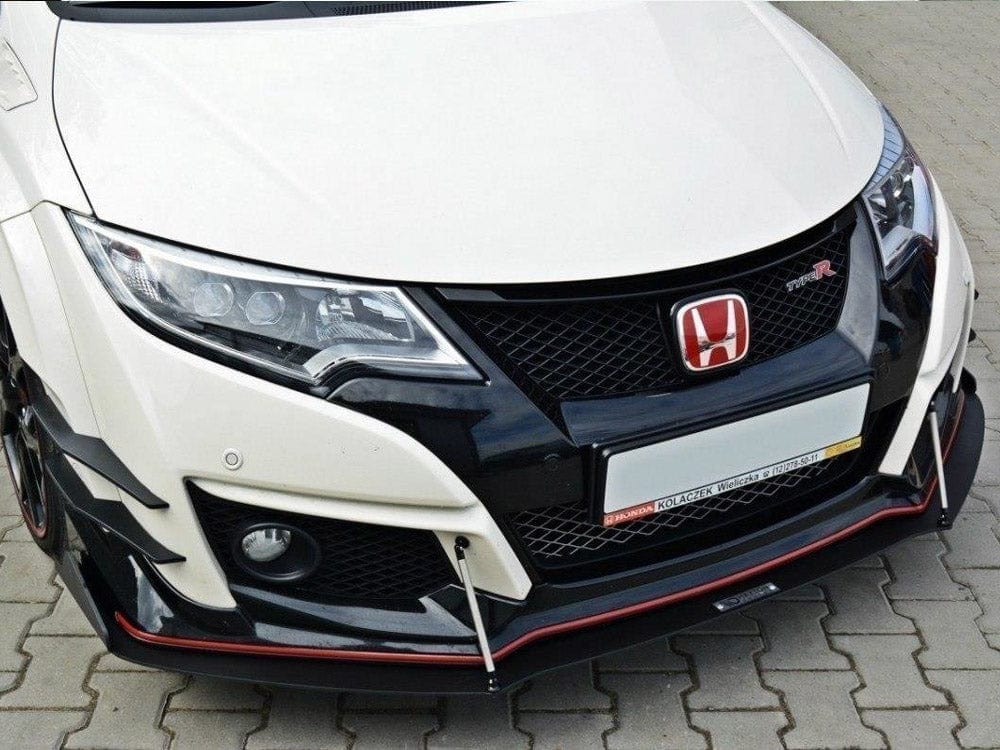 Maxton Design Front Racing Splitter V.2 Honda Civic IX Type R 2015-2017 Maxton Design SR