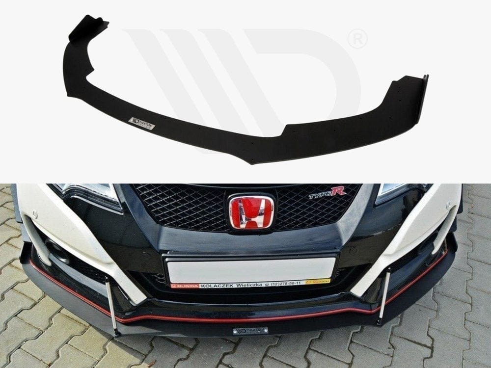 Maxton Design Front Racing Splitter V.2 Honda Civic IX Type R 2015-2017 Maxton Design SR