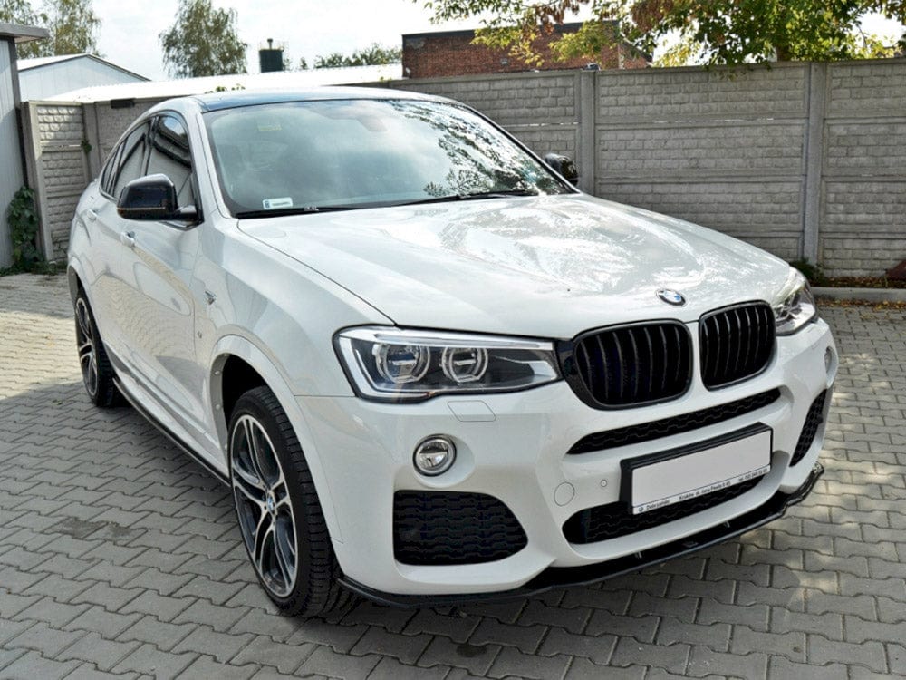 Maxton Design Front Splitter Bmw X4 M-pack 2014-UP Maxton Design SR