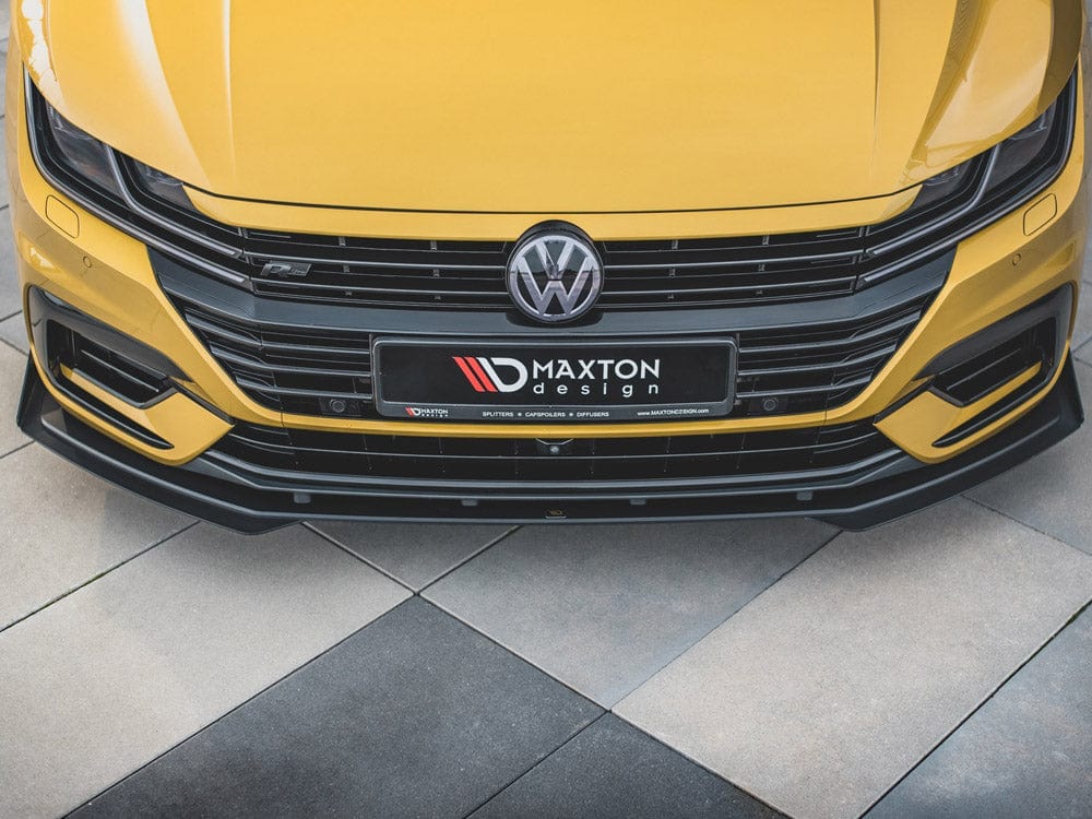 Maxton Design Front Splitter + Flaps VW Arteon R-Line 2017- Maxton Design SR