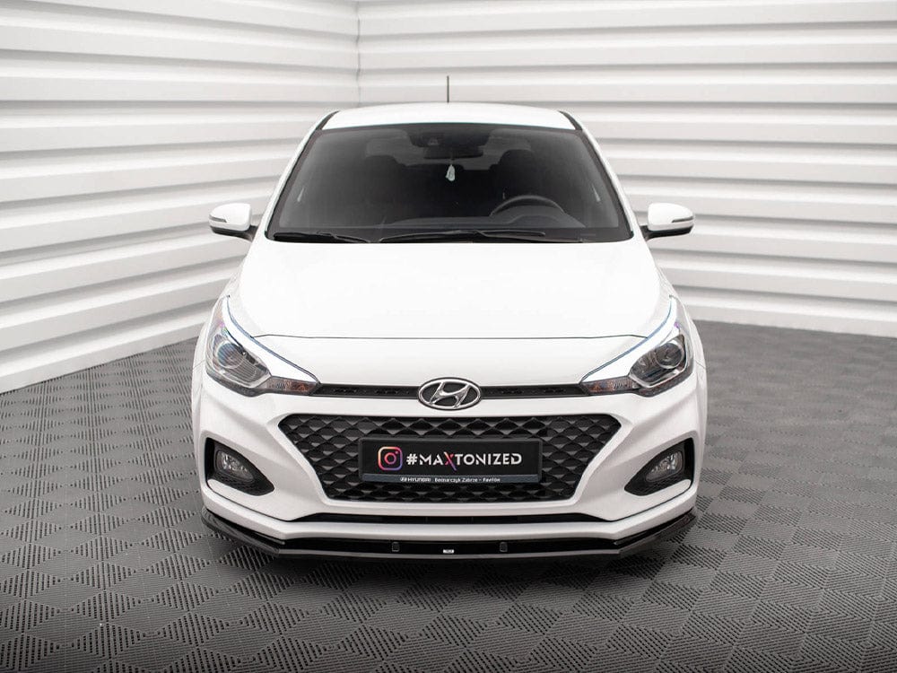 Maxton Design Front Splitter Front Splitter V.1 Hyundai I20 Mk2 Facelift Maxton Design SR