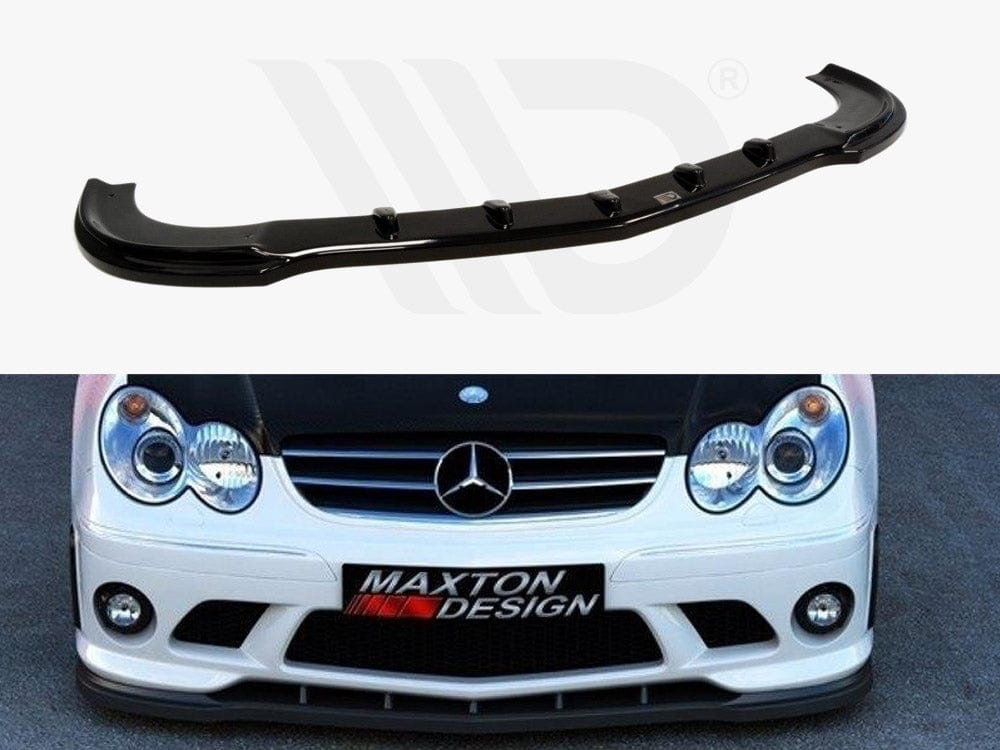 Maxton Design Front Splitter Mercedes CLK W209 (For ME-CLK-209-AMG204-F1 Bumper) Maxton Design SR