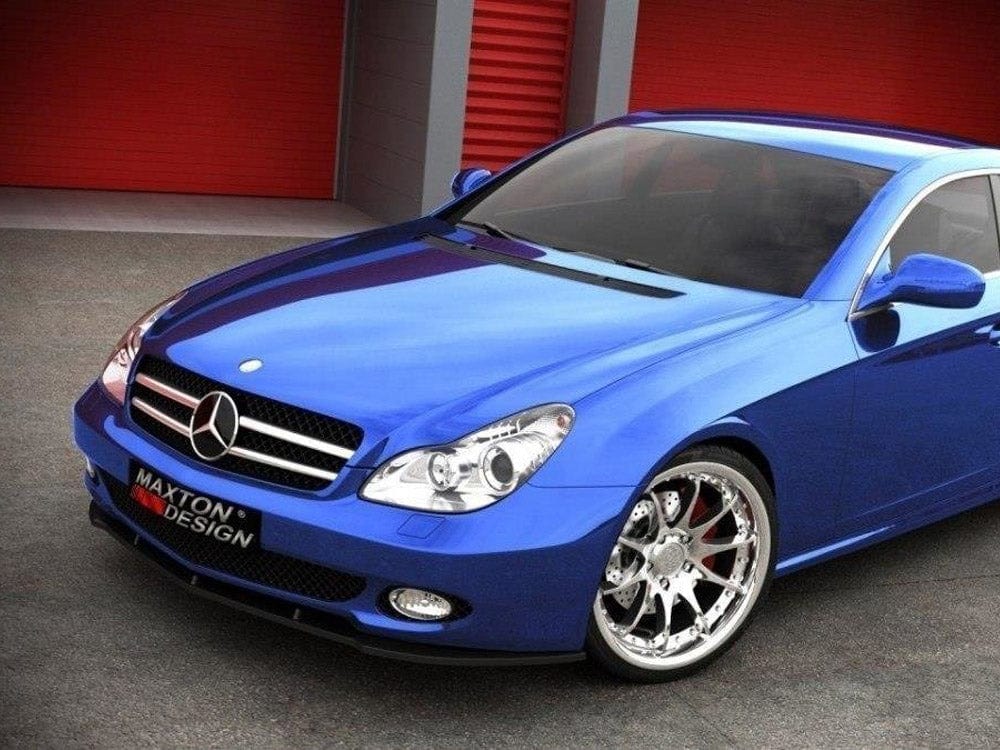 Maxton Design Front Splitter Mercedes CLS C219 Standard Bumper 2004-2008 Maxton Design SR