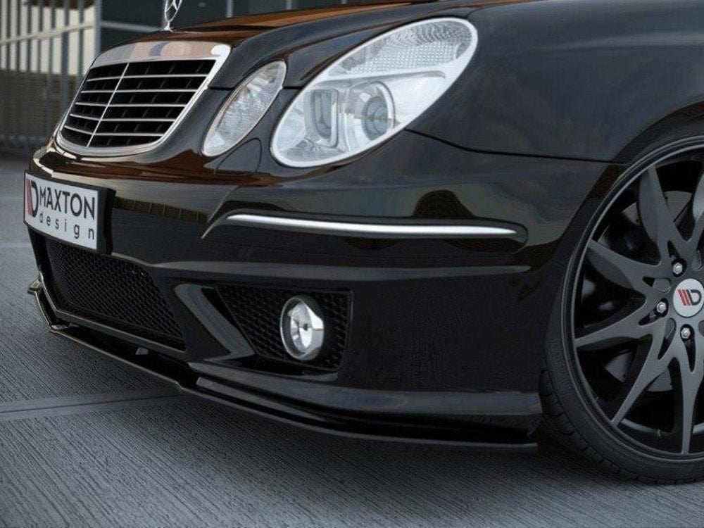 Maxton Design Front Splitter Mercedes E W211 AMG Facelift Maxton Design SR