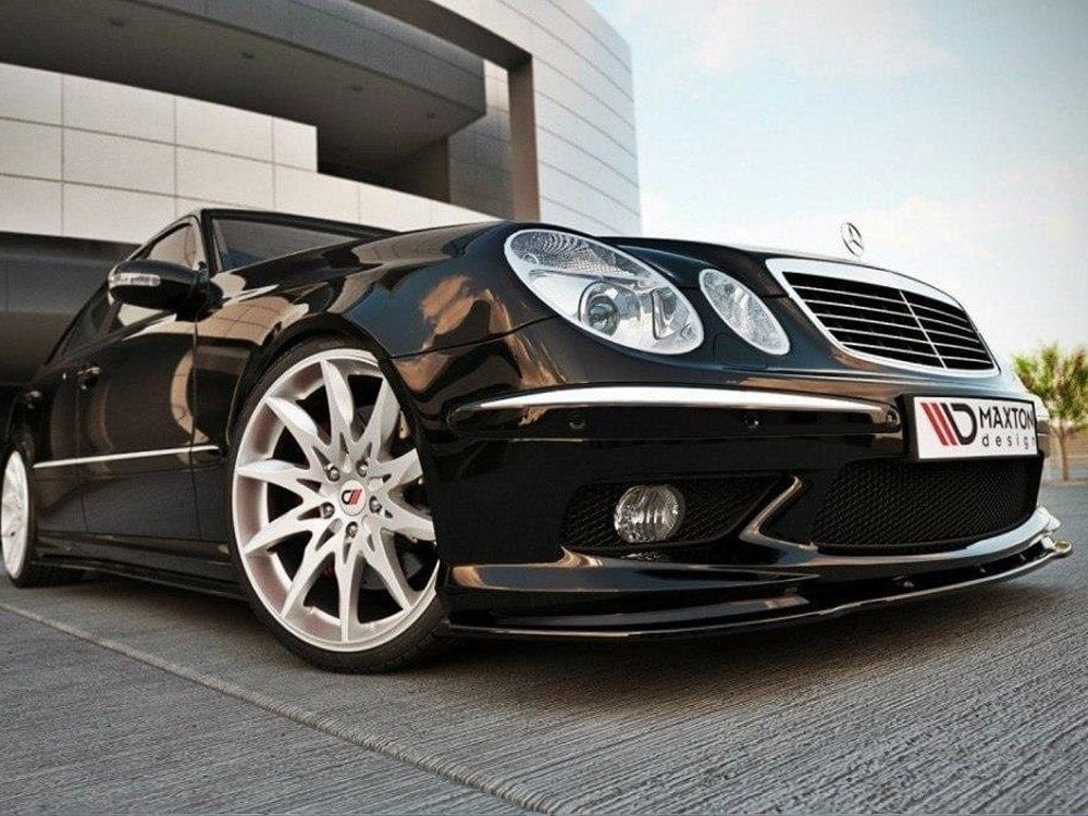 Maxton Design Front Splitter Mercedes E W211 AMG Preface Maxton Design SR