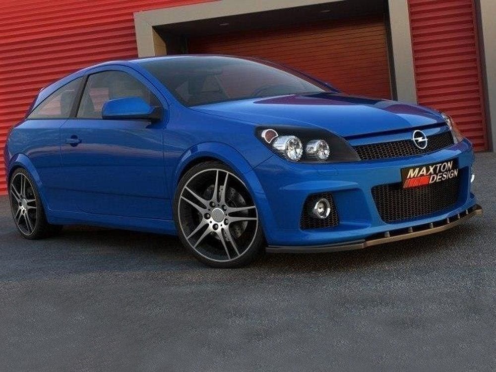 Maxton Design Front Splitter Opel Astra H (For OPC / VXR) Maxton Design SR