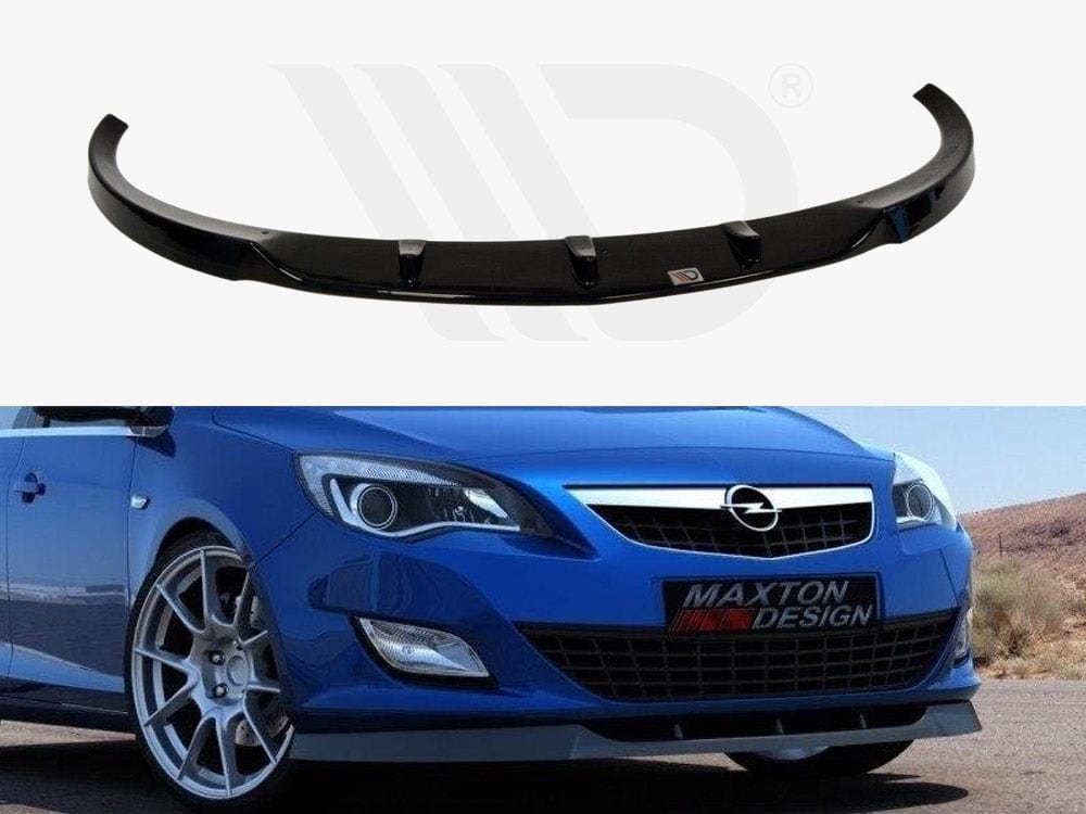 Maxton Design Front Splitter Opel Astra J (Pre-facelift) 2009-2012 Maxton Design SR