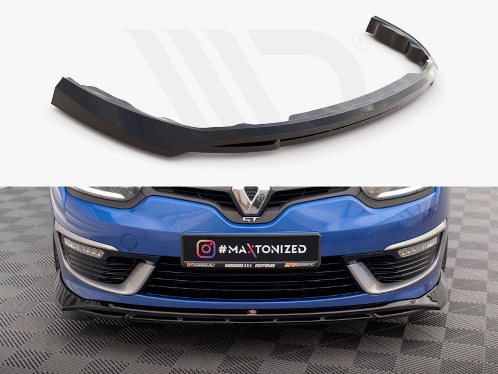 Maxton Design Front Splitter Renault Megane GT Line Grandtour Mk3 Facelift Maxton Design SR