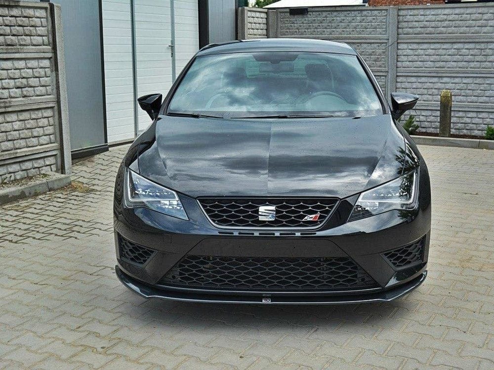 Maxton Design Front Splitter Seat Leon III Cupra / FR Maxton Design SR