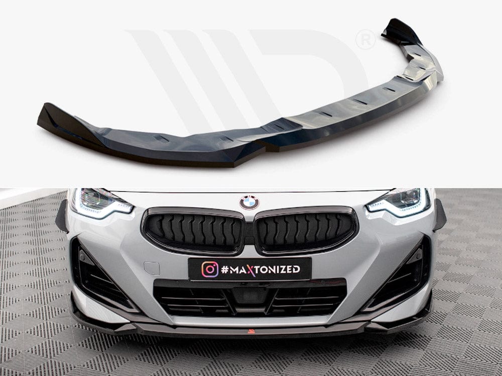Maxton Design Front Splitter V.1 BMW 2 Coupe M-Pack / M240i G42 Maxton Design SR