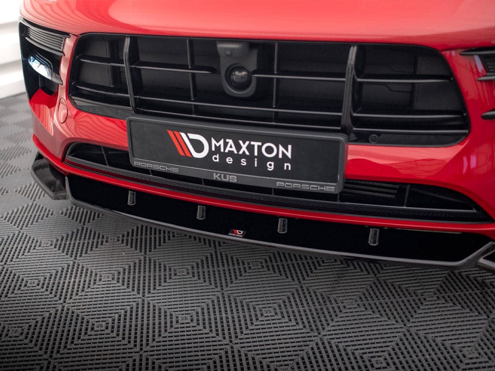 Maxton Design Front Splitter V.1 Porsche Macan Mk1 Facelift Maxton Design SR