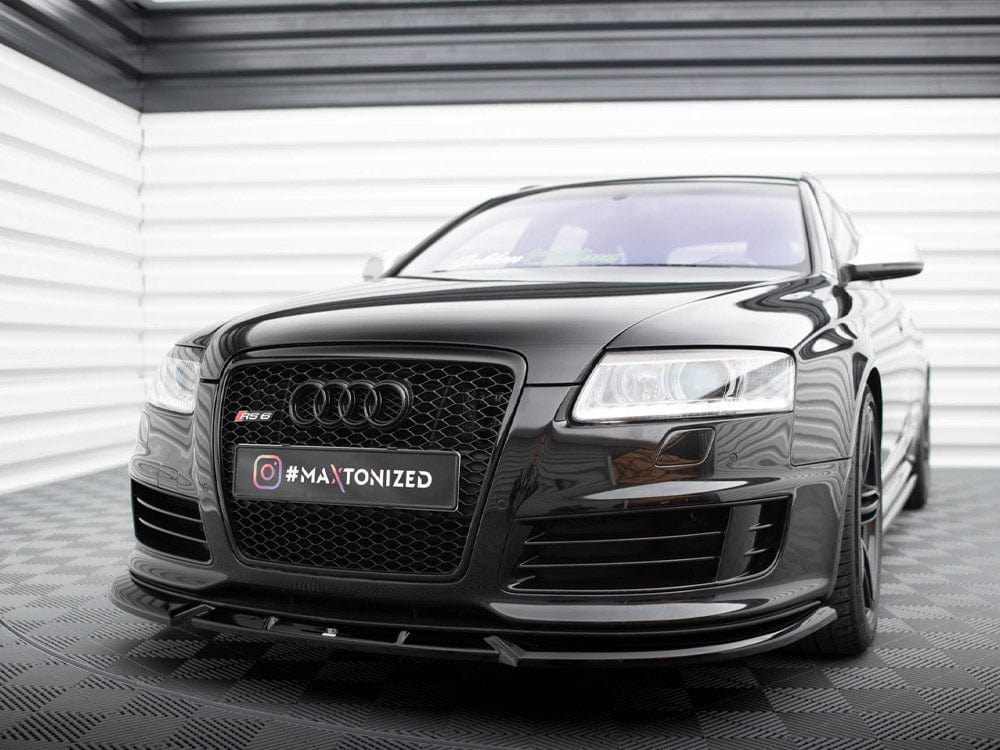 Maxton Design Front Splitter V.2 Audi RS6 Avant C6 Maxton Design SR