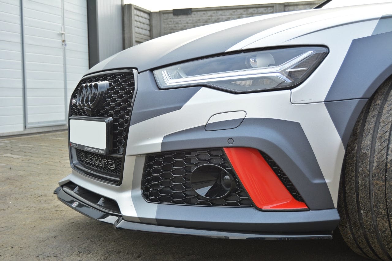 Maxton Design Front Splitter V.2 Audi RS6 C7 2013-UP Maxton Design SR