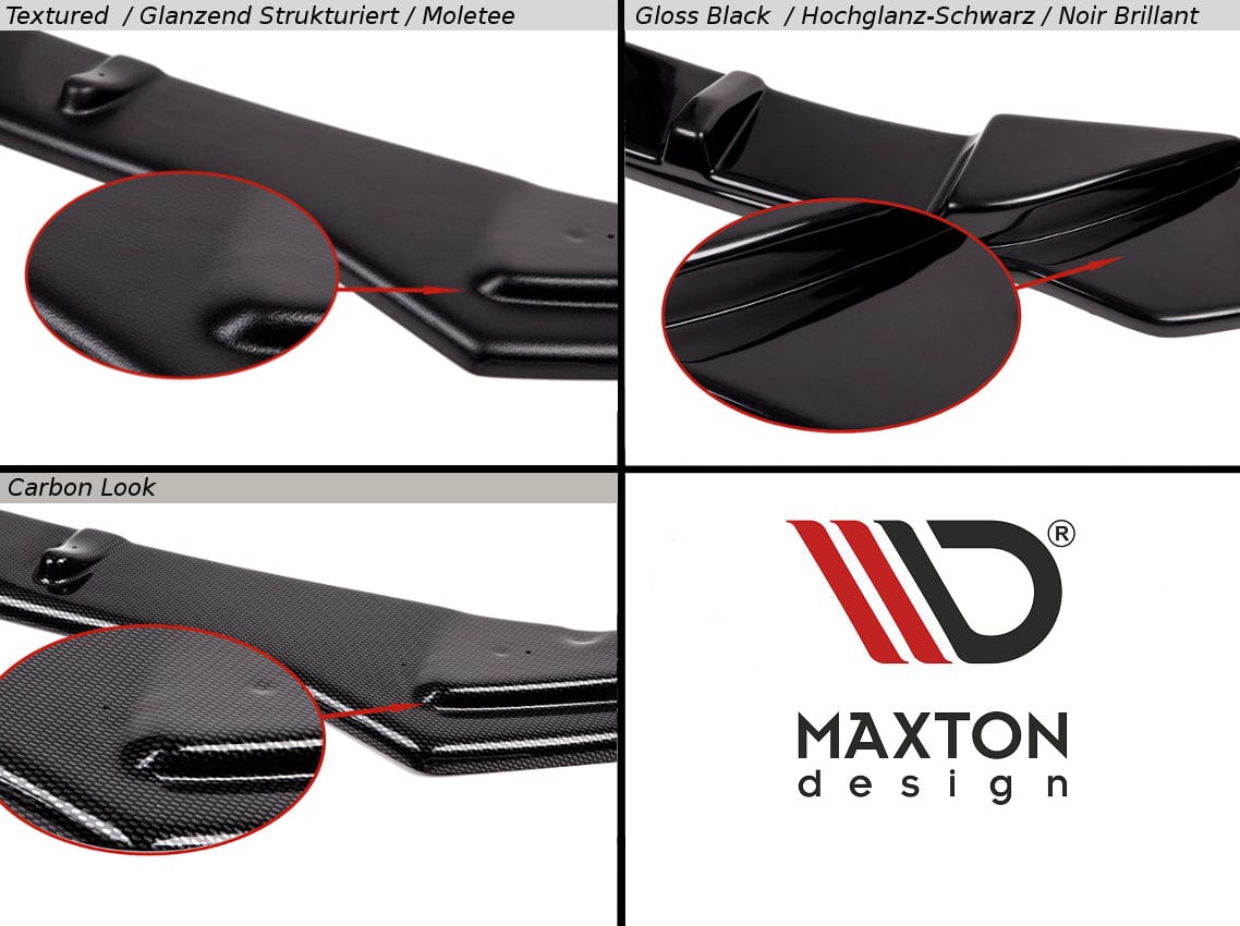 Maxton Design Front Splitter V.2 Bmw 5 F10/F11 M-sport 2011-2016 Maxton Design SR
