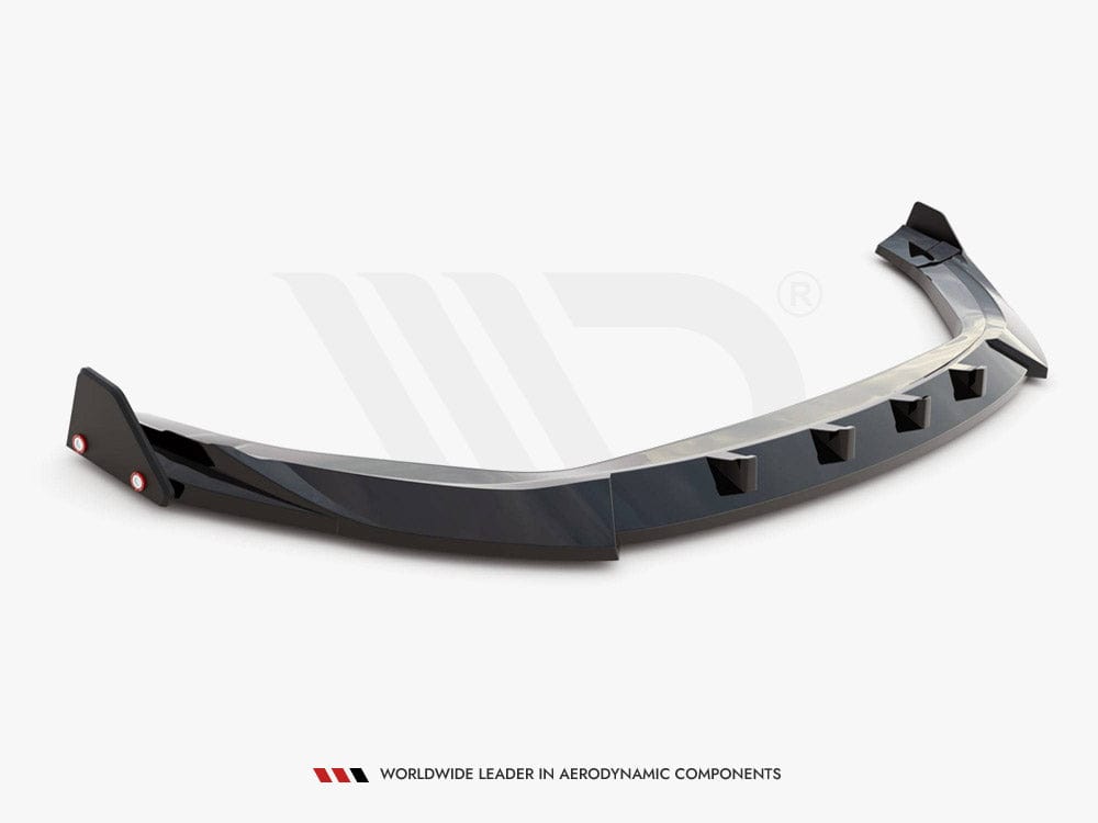 Maxton Design Front Splitter V.2 + Flaps Hyundai Kona N Mk1 Maxton Design SR