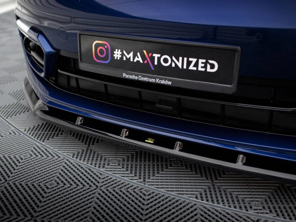 Maxton Design Front Splitter V.2 Porsche Panamera E-Hybrid 971 Facelift Maxton Design SR