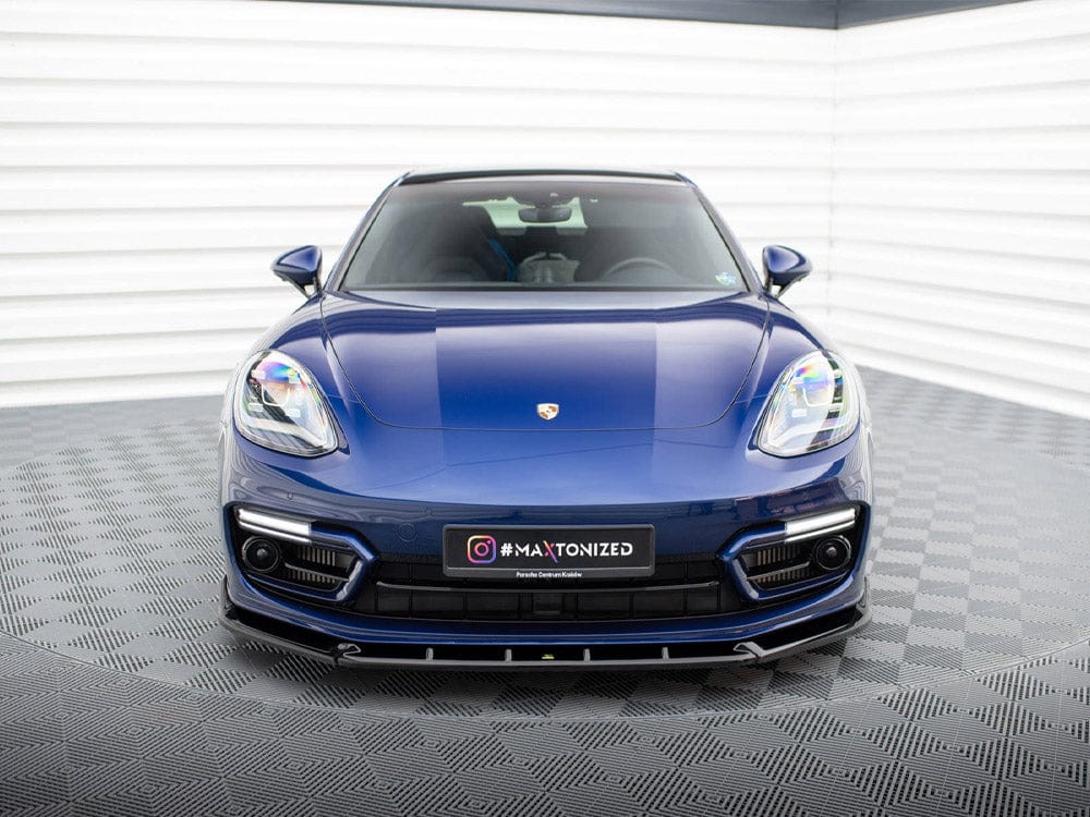 Maxton Design Front Splitter V.2 Porsche Panamera E-Hybrid 971 Facelift Maxton Design SR
