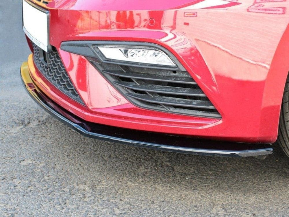 Maxton Design Front Splitter V.2 Seat Leon MK 3.5 Cupra/fr 2017-2019 Maxton Design SR