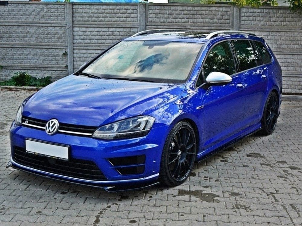 Maxton Design Front Splitter V.2 VW Golf 7 R / R-line 2012-2016 Maxton Design SR