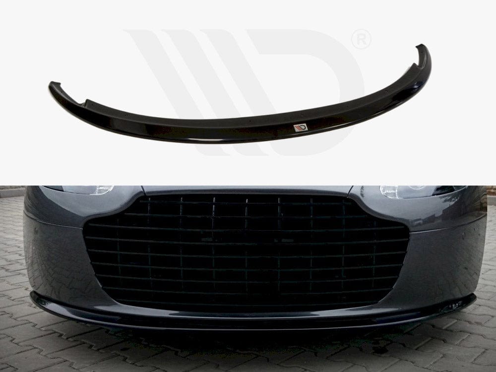 Maxton Design Gloss Black Front Splitter Aston Martin V8 Vantage Maxton Design SR