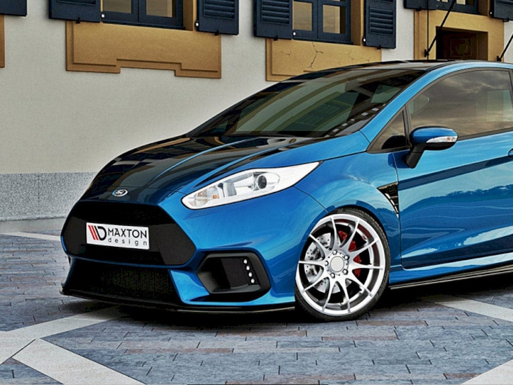 Maxton Design Gloss Black Front Splitter Fiesta MK7 2013-2017) Maxton RS Maxton Design SR