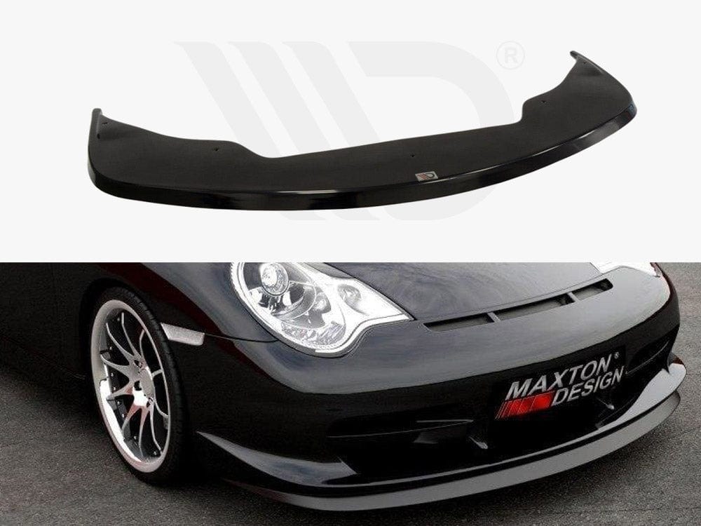Maxton Design Gloss Black Front Splitter Porsche 911 GT3 (996.2) 1999-06 Maxton Design SR