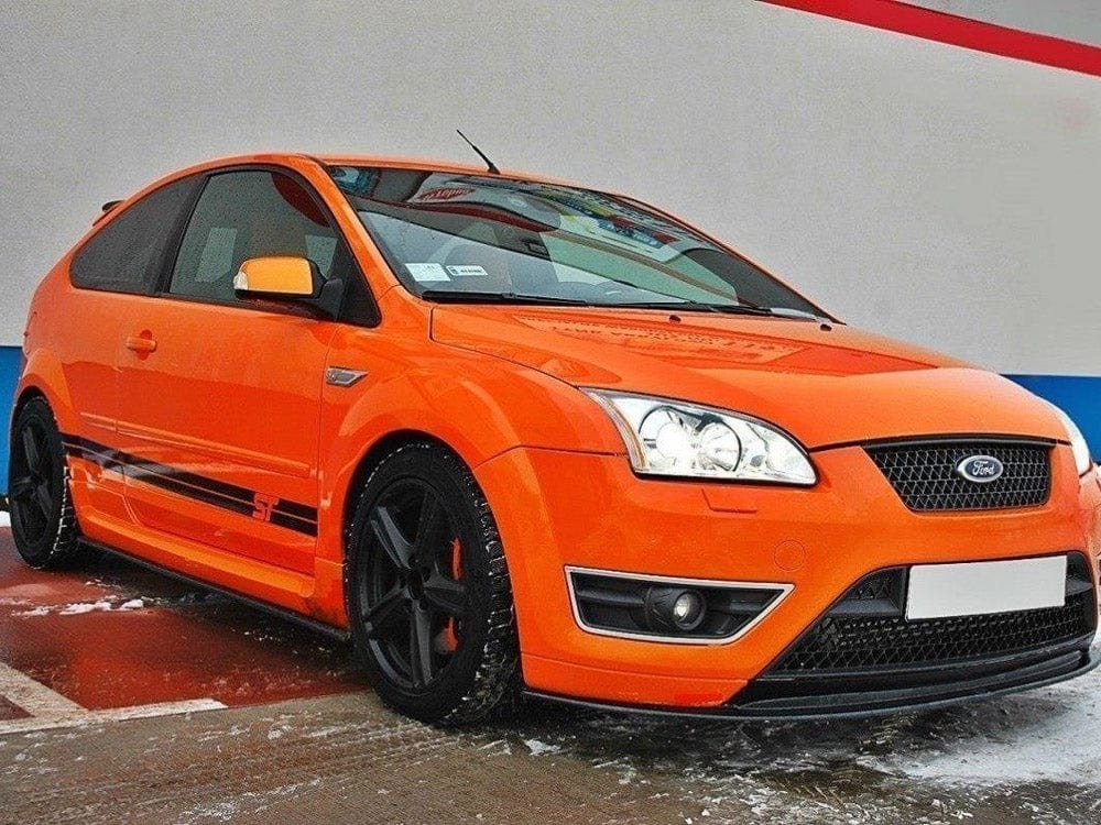 Maxton Design Gloss Black / No Side Skirts Diffusers Ford Focus ST MK2 Maxton Design SR