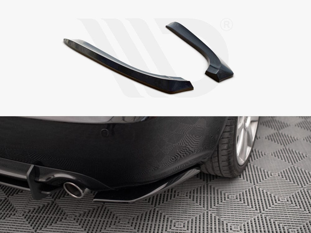 Maxton Design Gloss Black Rear Side Splitters Audi A4 B7 Maxton Design SR