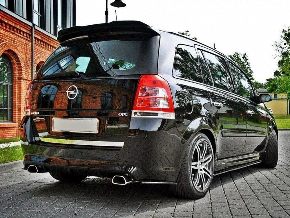 Maxton Design Gloss Black Rear Side Splitters Vauxhall/opel Zafira B OPC Maxton Design SR