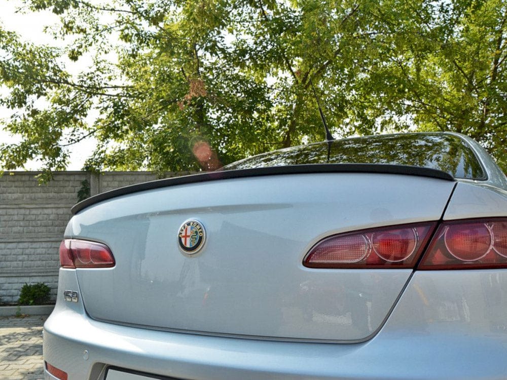 Maxton Design Gloss Black Spoiler CAP Alfa Romeo 159 Maxton Design SR