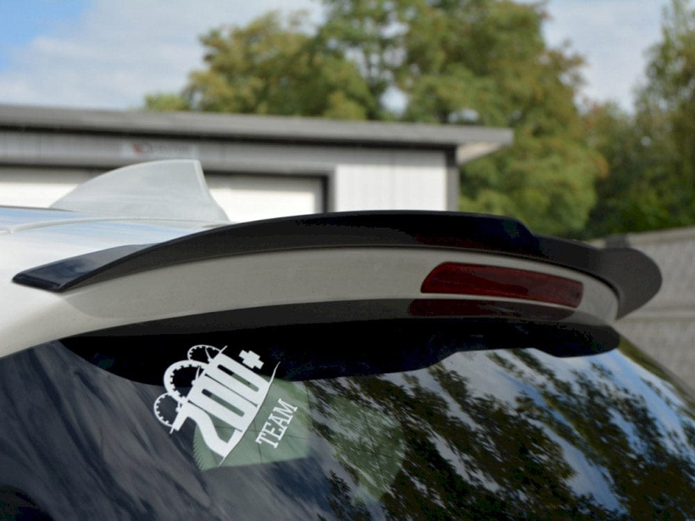 Maxton Design Gloss Black Spoiler CAP BMW 1 F20 / F21 Maxton Design SR