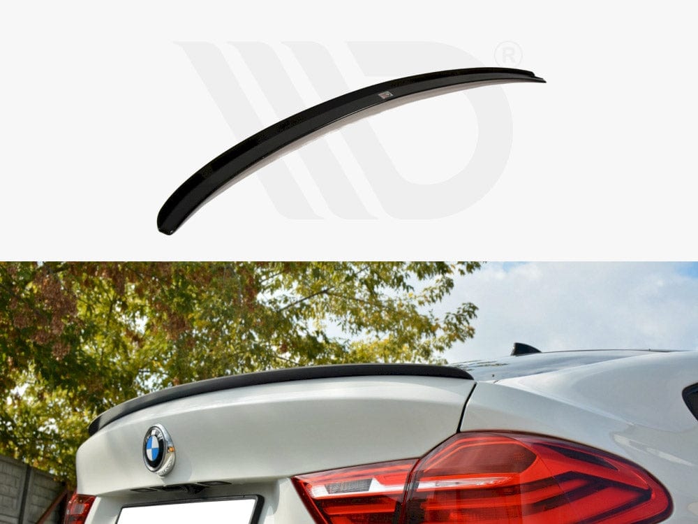 Maxton Design Gloss Black Spoiler CAP Bmw X4 M-pack Maxton Design SR