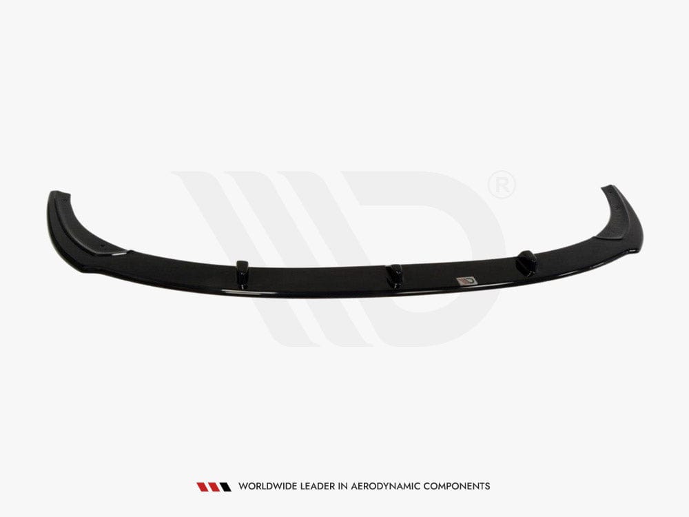 Maxton Design Gloss Black / Yellow Front Splitter Ford Focus II ST Facelift Maxton Design SR