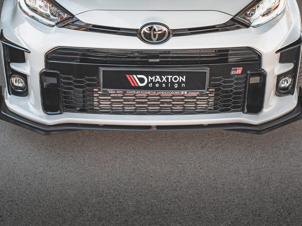 Maxton Design Racing Durability Front Splitter + Flaps Toyota GR Yaris Mk4 2020- Maxton Design SR