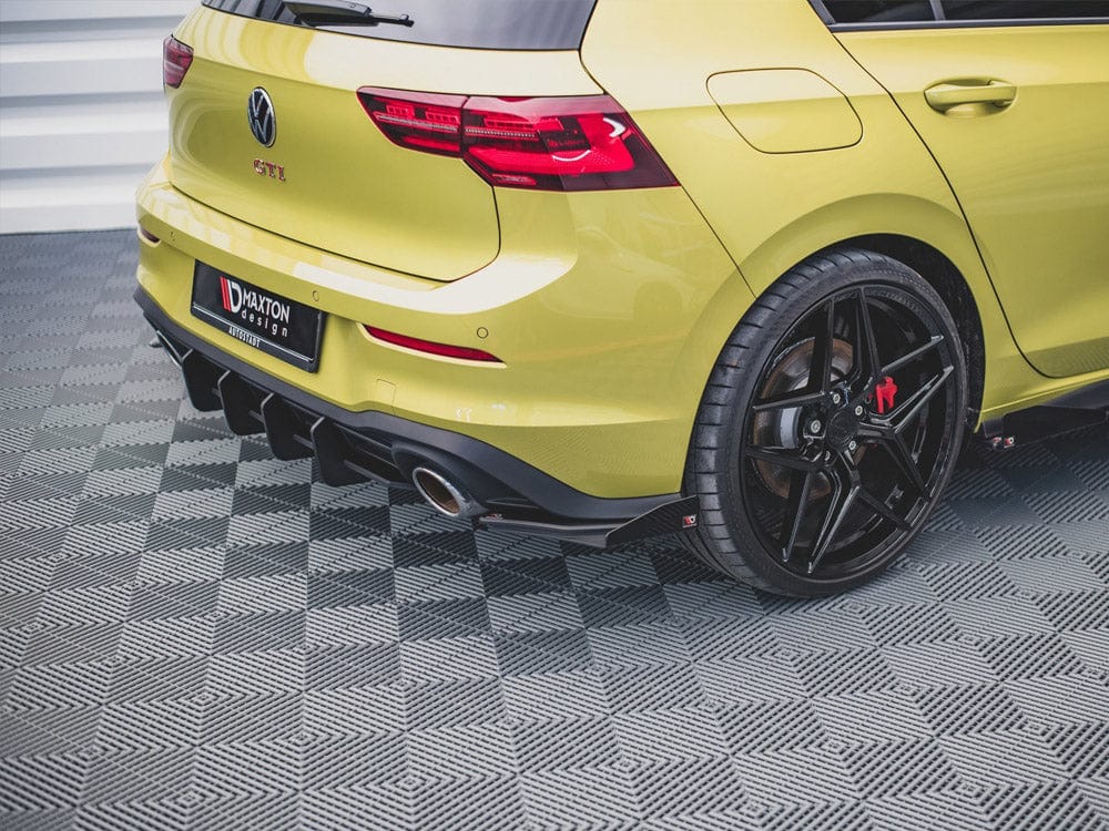 Maxton Design Racing Durability Rear Side Splitters (+flaps) VW Golf 8 GTI Clubsport 2020- Maxton Design SR