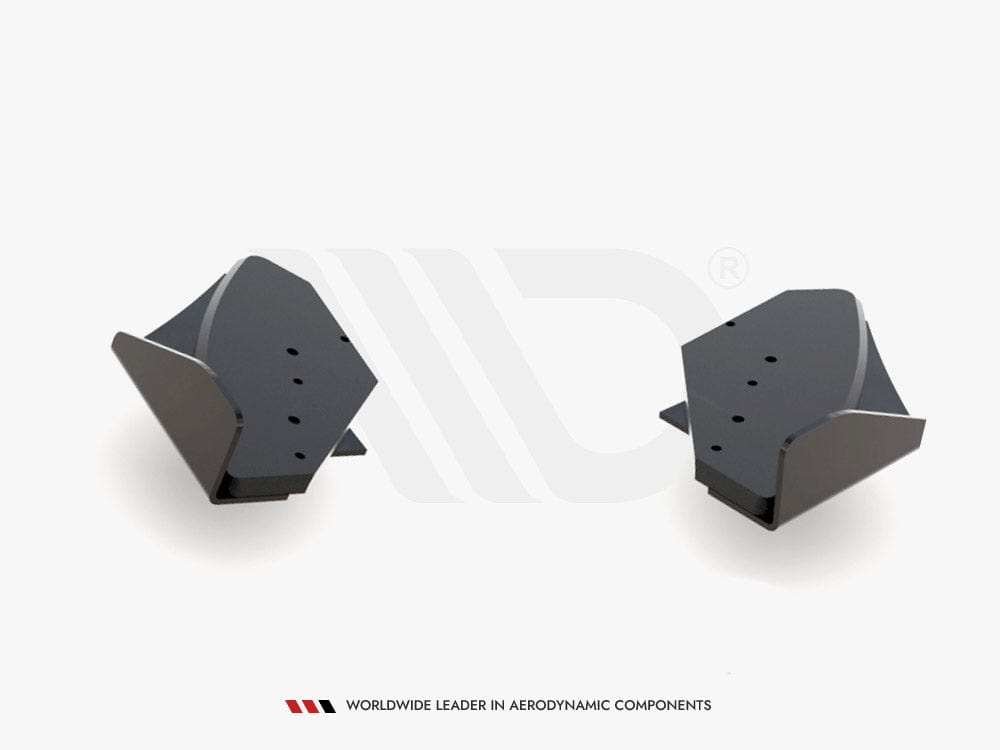 Maxton Design Racing Durability Rear Side Splitters (+flaps) VW Golf GTI MK6 2008-2012 Maxton Design SR