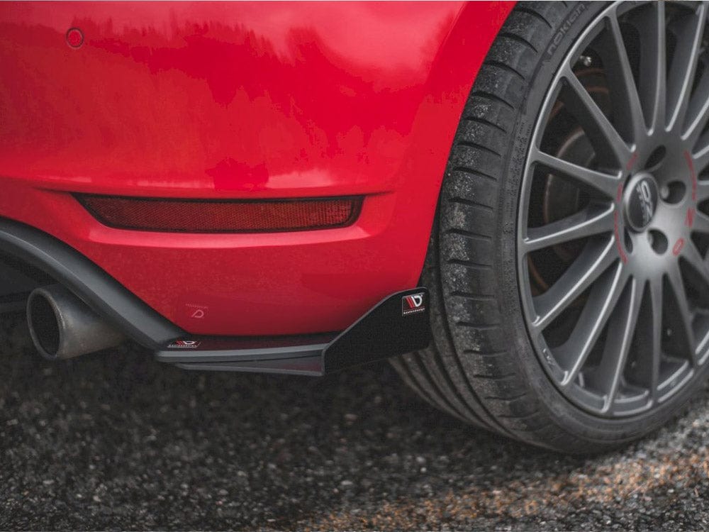 Maxton Design Racing Durability Rear Side Splitters (+flaps) VW Golf GTI MK6 2008-2012 Maxton Design SR