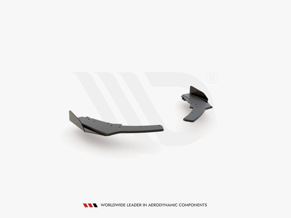 Maxton Design Racing Durability Rear Side Splitters V.2 + Flaps BMW 1 F20 M140i Maxton Design SR