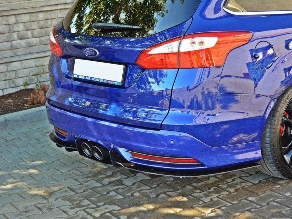 Maxton Design Rear Diffuser Ford Focus 3 ST Estate (Fits ST Estate Version Only) Maxton Design SR