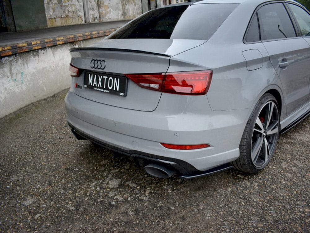 Maxton Design Rear Side Splitters Audi RS3 8V Facelift Sedan 2017-2020 Maxton Design SR