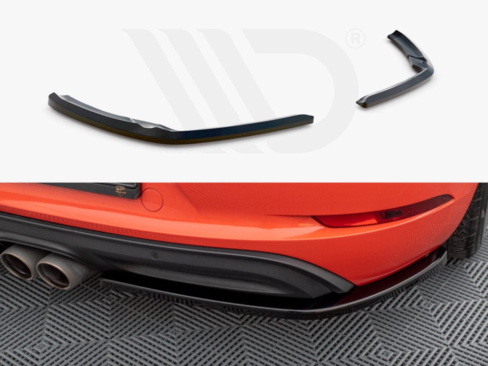 Maxton Design Rear Side Splitters Porsche 718 Cayman 982c Maxton Design SR